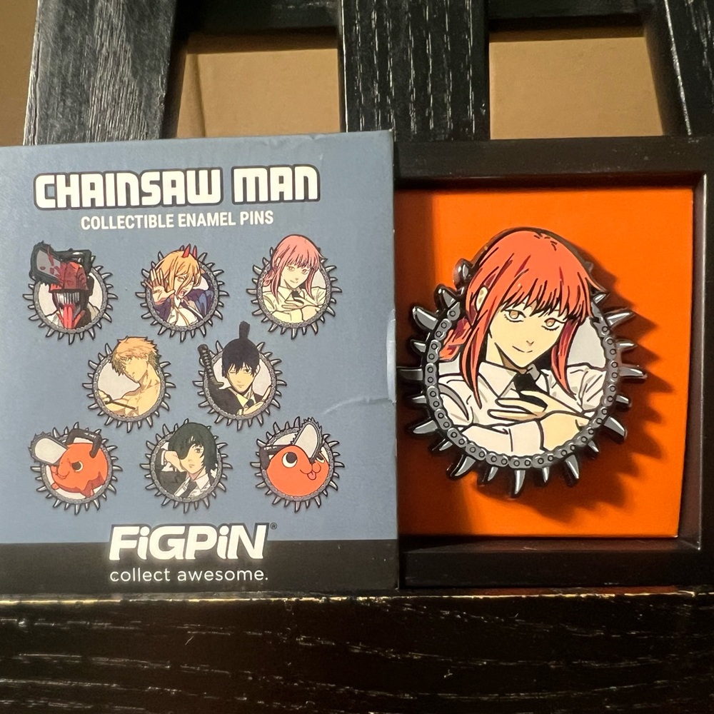 Chainsaw Man Figpin Makima New in Box Collectible Enamel Pin